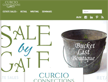 Tablet Screenshot of curcioconnections.com